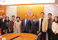 CUHK representatives welcome the delegation from South University of Science and Technology of China